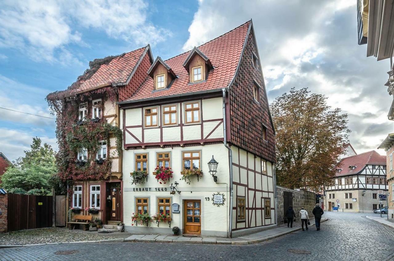 Ferienwohnungen An Der Blasiikirche Quedlinburg Exterior photo