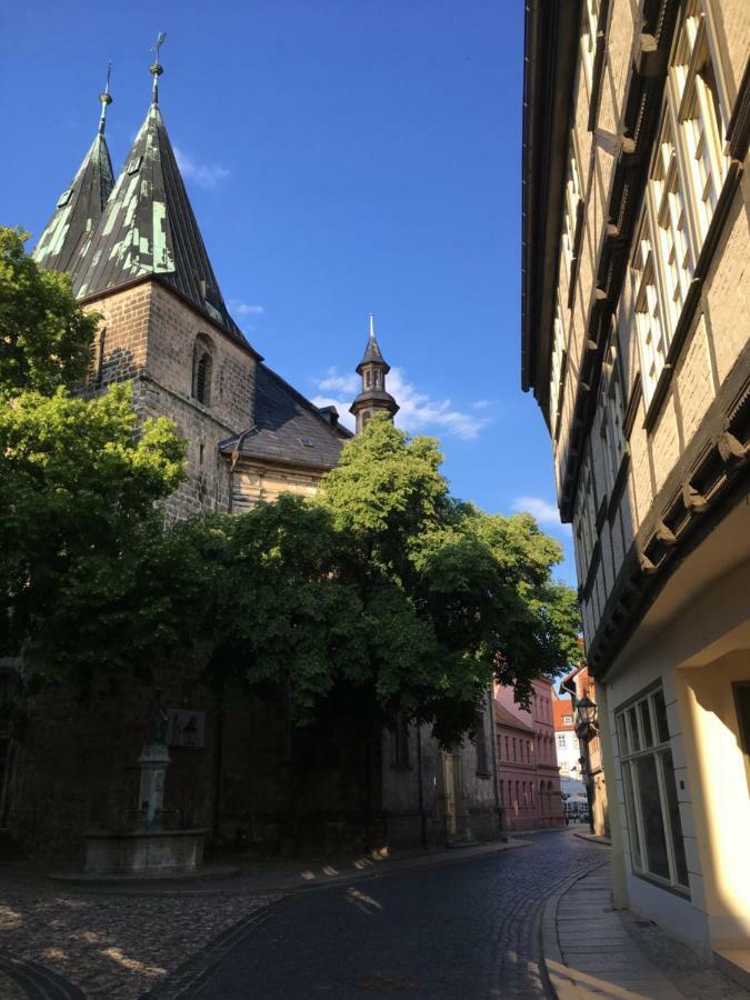 Ferienwohnungen An Der Blasiikirche Quedlinburg Exterior photo